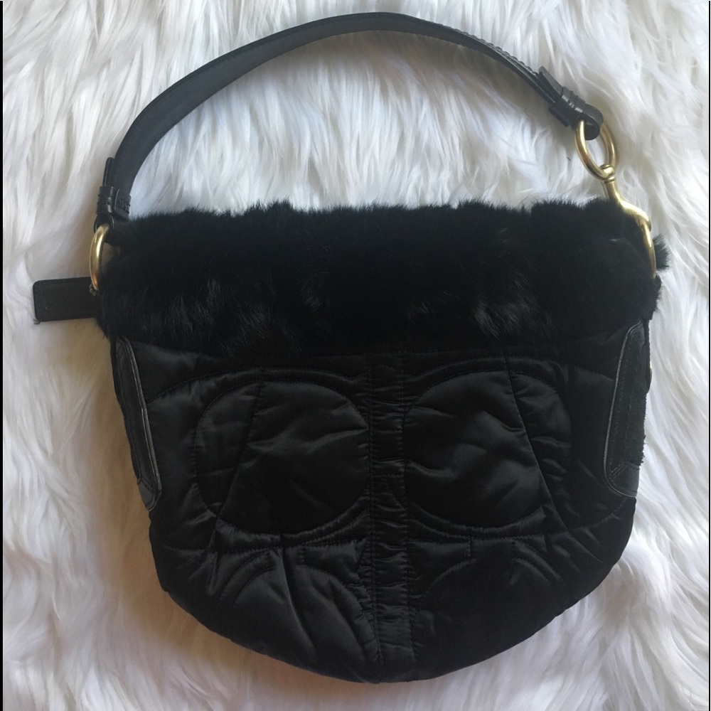 Coach Fur Purse